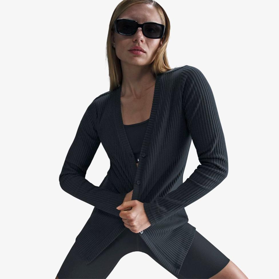 Жіноча толстовка NIKE W NSW NK CHLL KNT RIB CARDIGAN_image_4