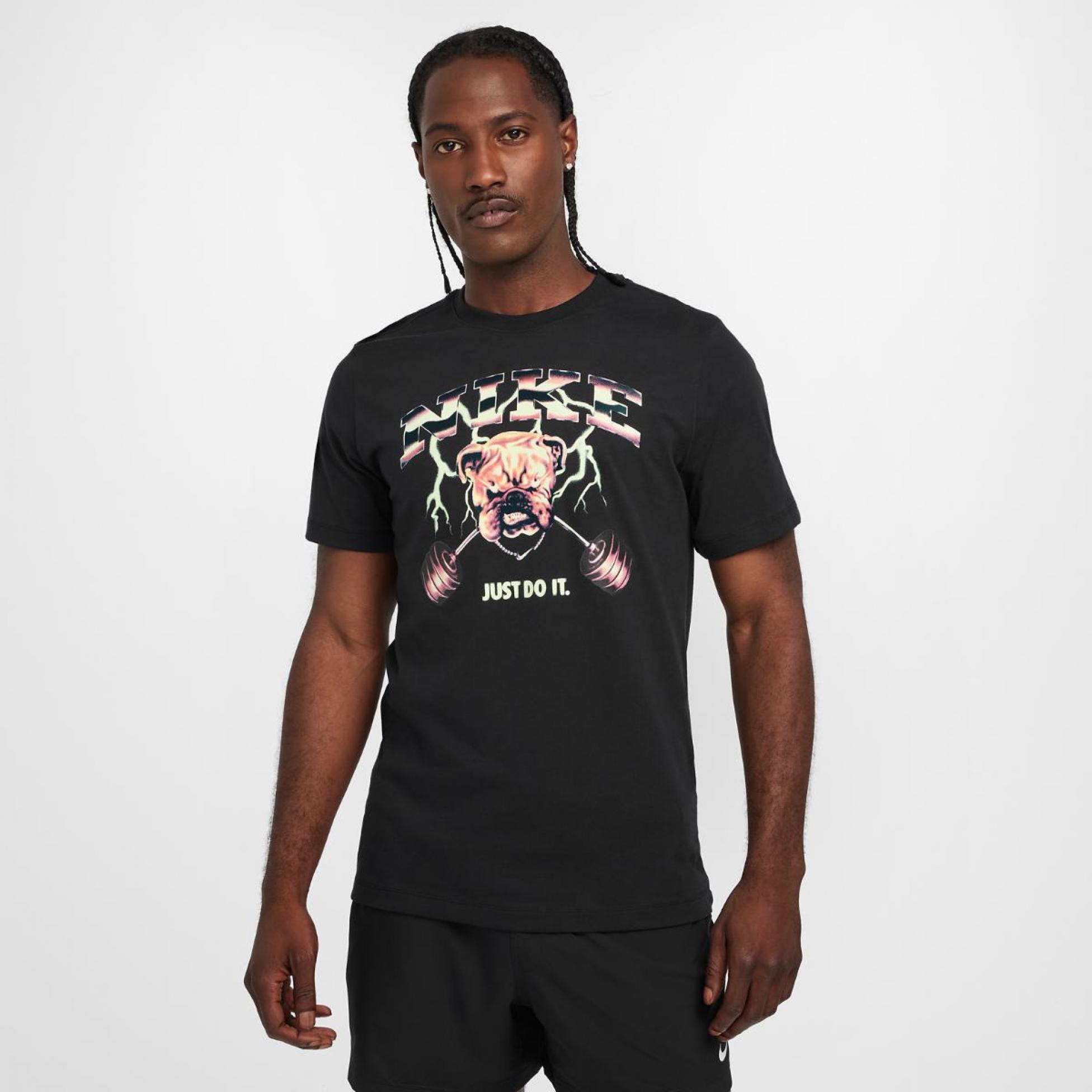 Чоловіча футболка NIKE M TEE GYM KIT SUMMIT