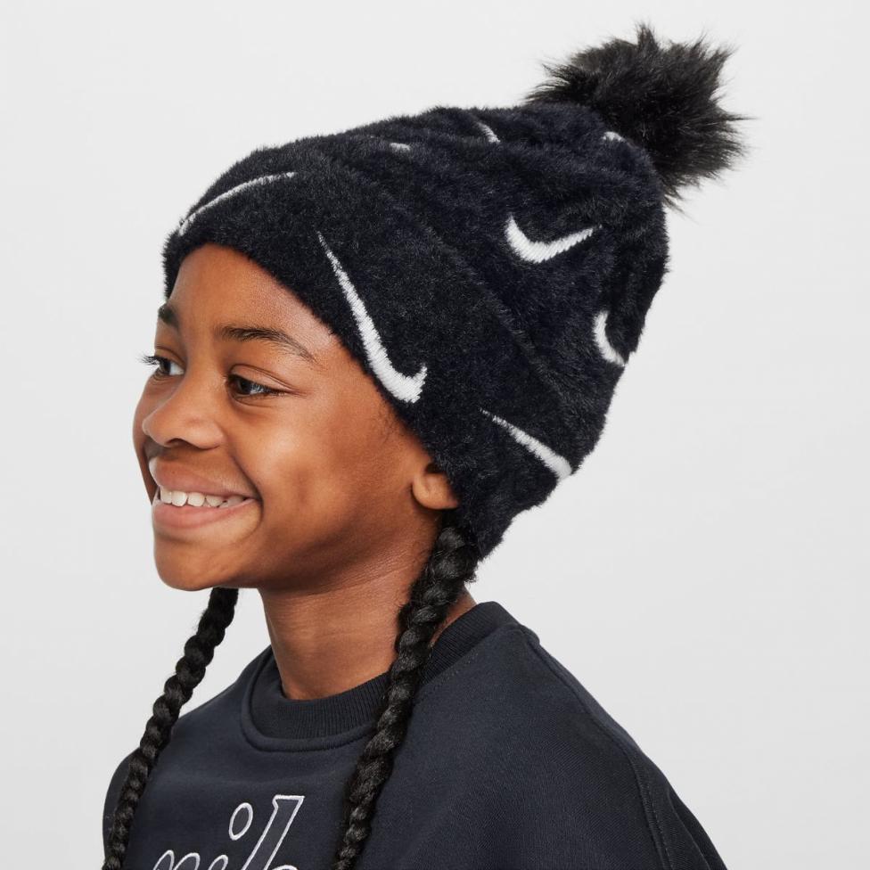 Детская шапка NIKE K NK PEAK BEANIE SC POM F24_image_3