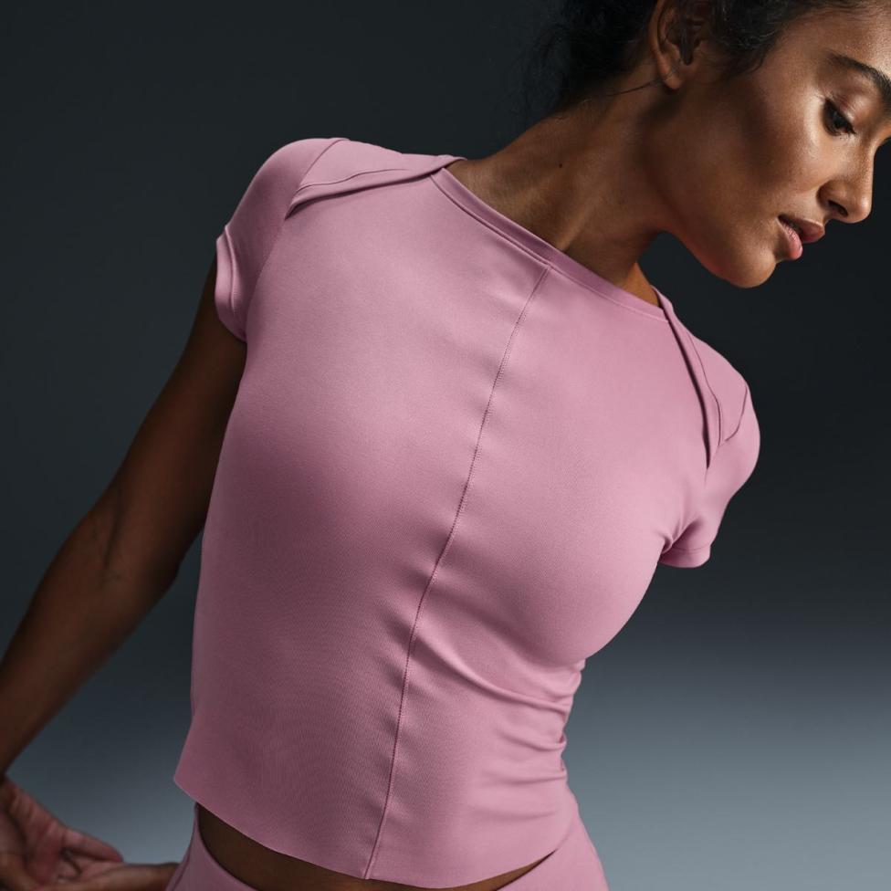 Жіноча футболка NIKE W NK INF Dri-FIT SS TOP NV