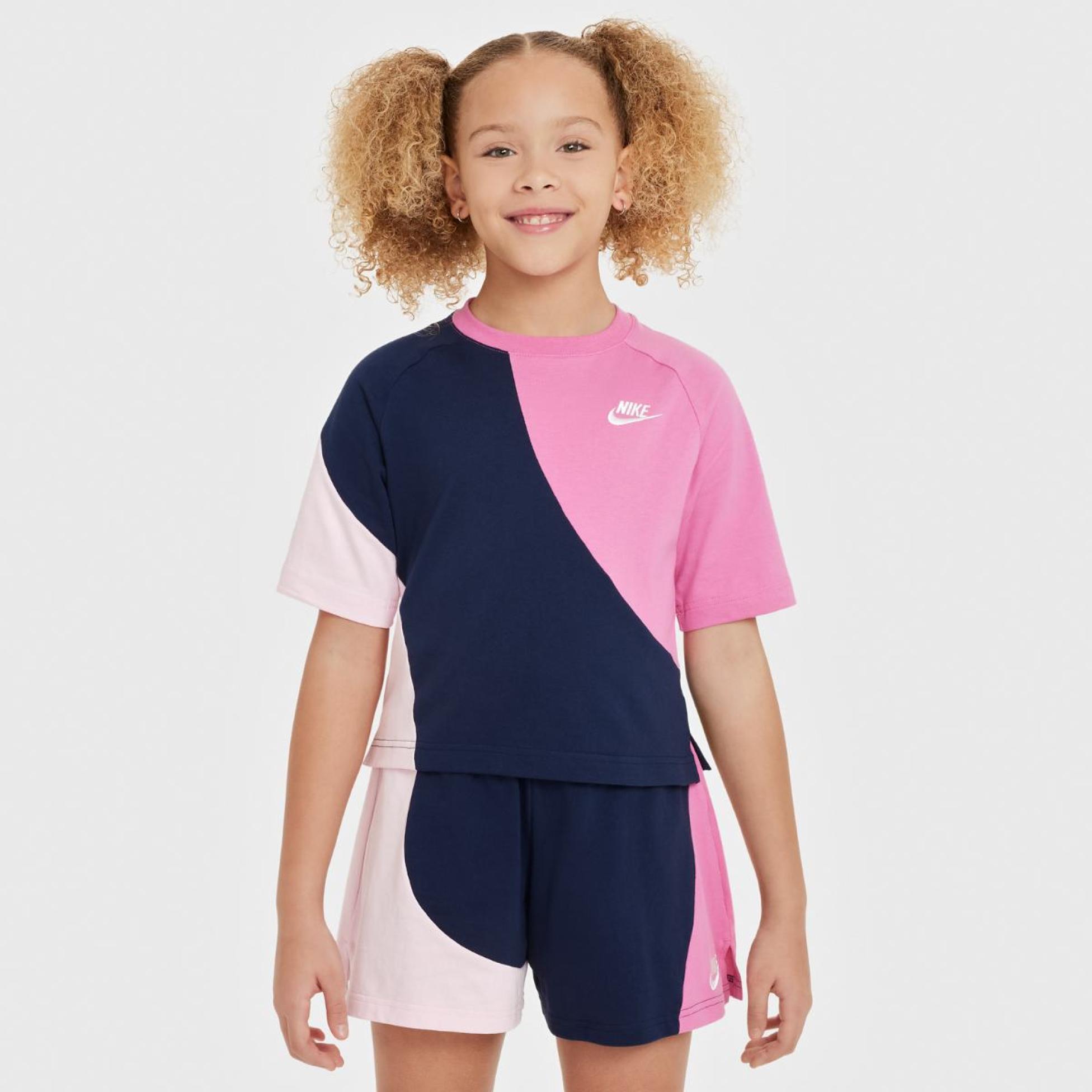Дитяча футболка NIKE G NSW SS TOP JSY NVLTY