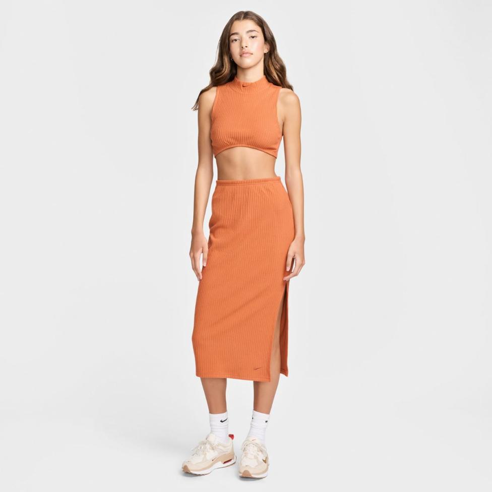 Жіноча спідниця NIKE W NSW NK CHLL KNT RIB MD SKIRT_image_4