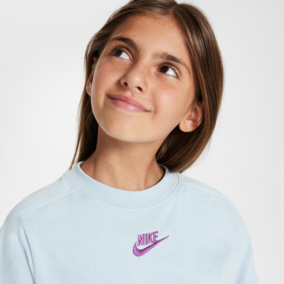 Детская футболка NIKE G NSW SS TOP JSY LBR_image_3