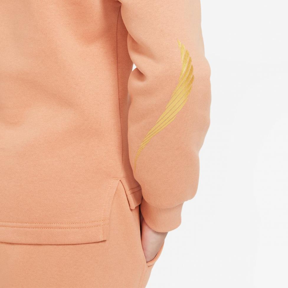 Детская толстовка NIKE G NSW CLUB FLC FNL LS TOP SHNE_image_4