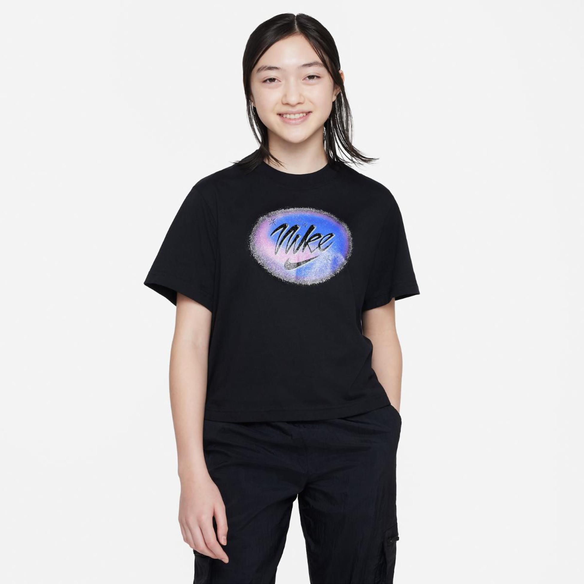 Дитяча футболка NIKE G NSW TEE BOXY CARNIVAL