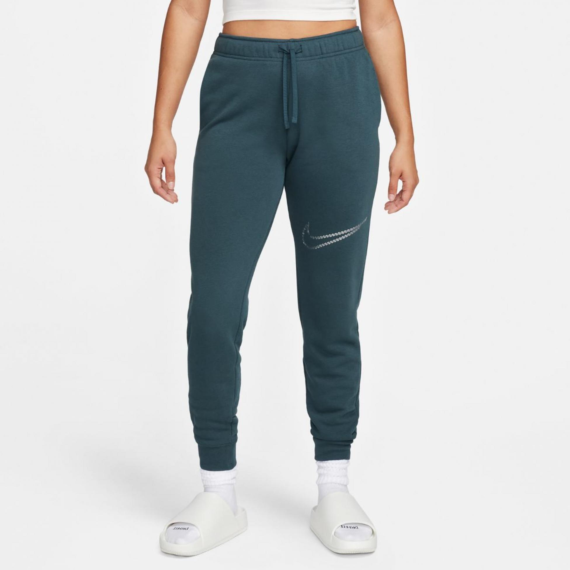 Жіночі штани NIKE W NSW CLUB FLC SHINE MR PANT