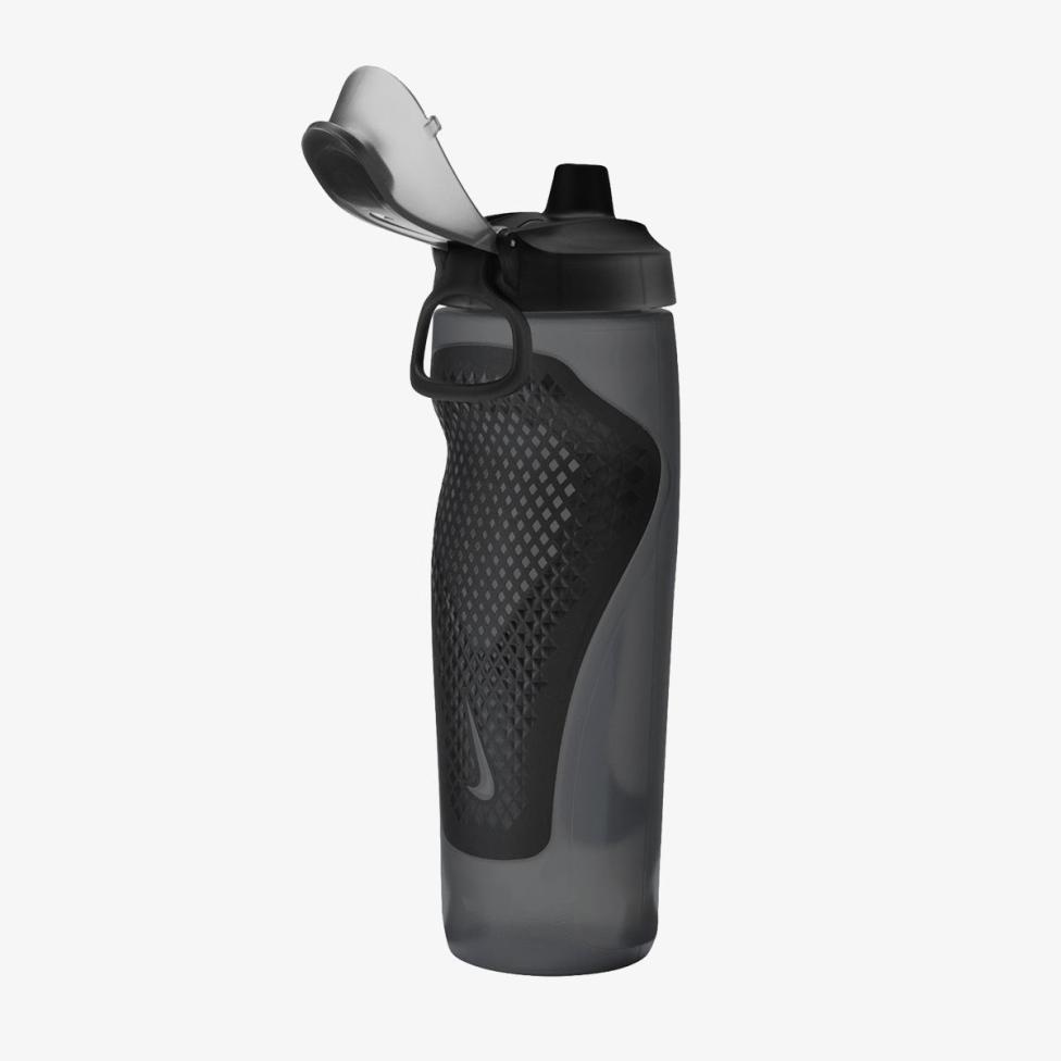 Бутылка NIKE REFUEL BOTTLE LOCKING LID 24 OZ ANTHRACITE/BLACK/SILVER IRIDESCENT 24OZ_image_3