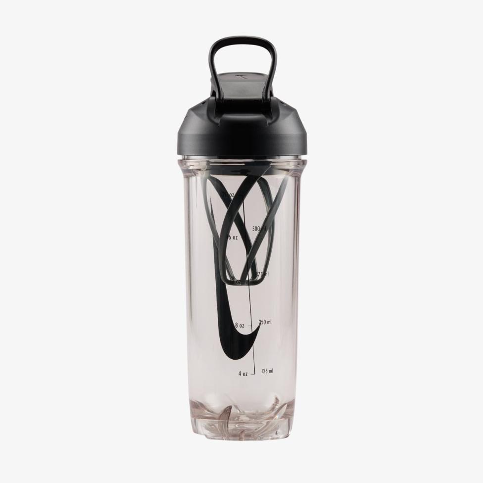 Пляшка NIKE TR RECHARGE SHAKER BOTTLE 2.0 24 OZ CLEAR/BLACK/ANTHRACITE/BLACK 24OZ
