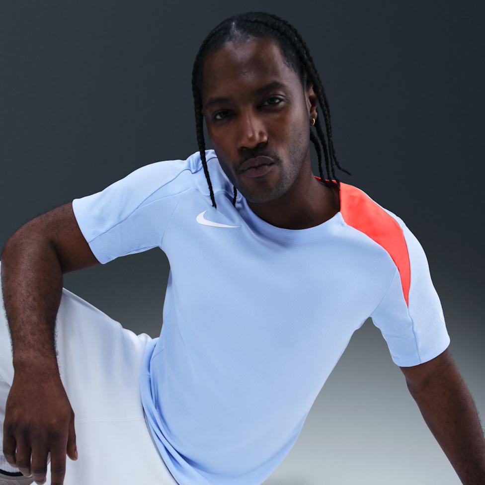 Чоловіча футболка NIKE M NK DF STRK TOP SS T90_image_3