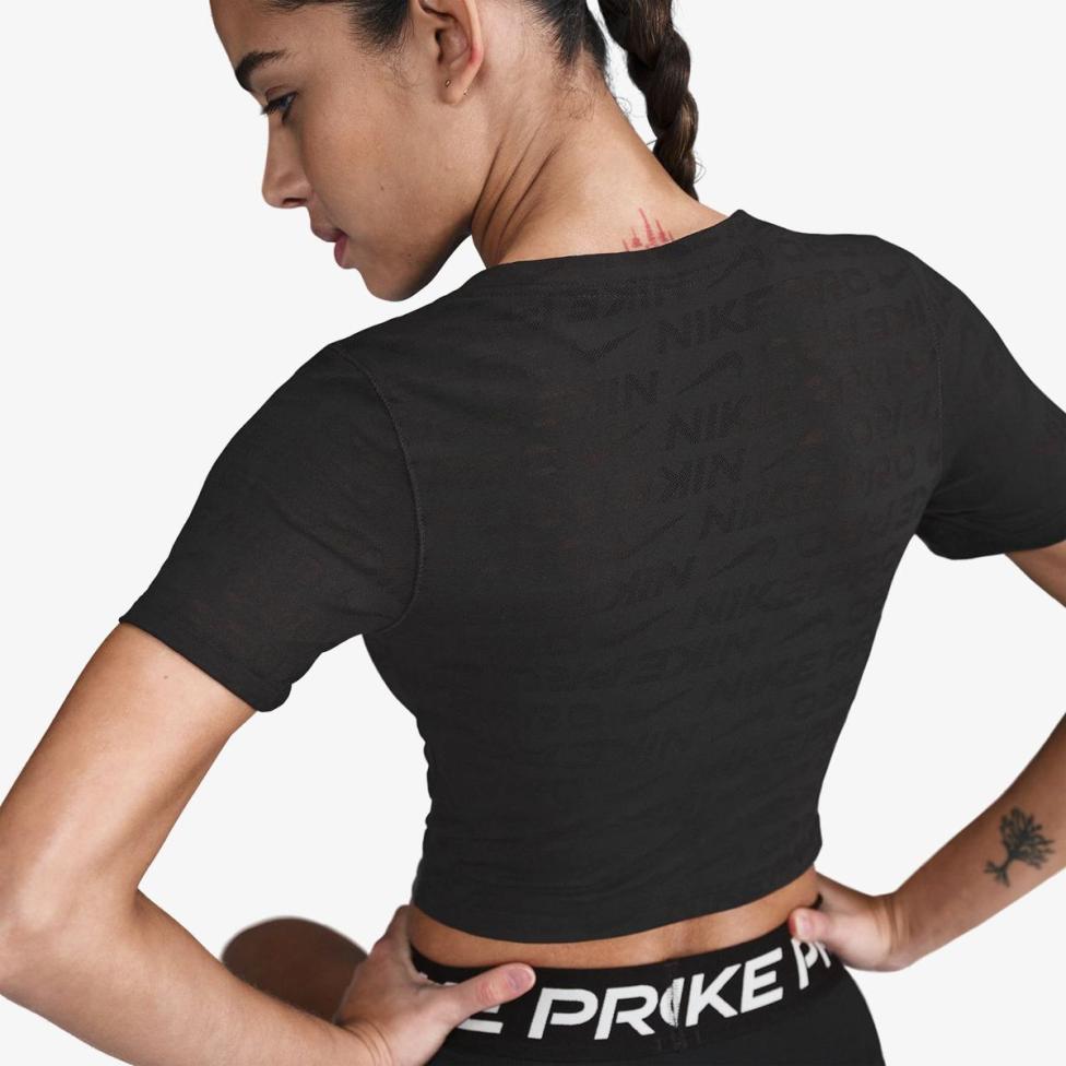 Жіноча футболка NIKE W NP DF SS TOP AOJ GG_image_4