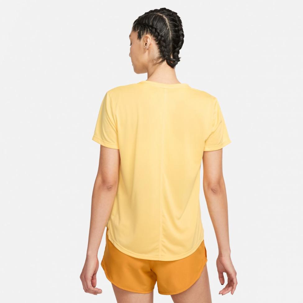 Жіноча футболка NIKE W ONE Dri-FIT SWSH HBR SS