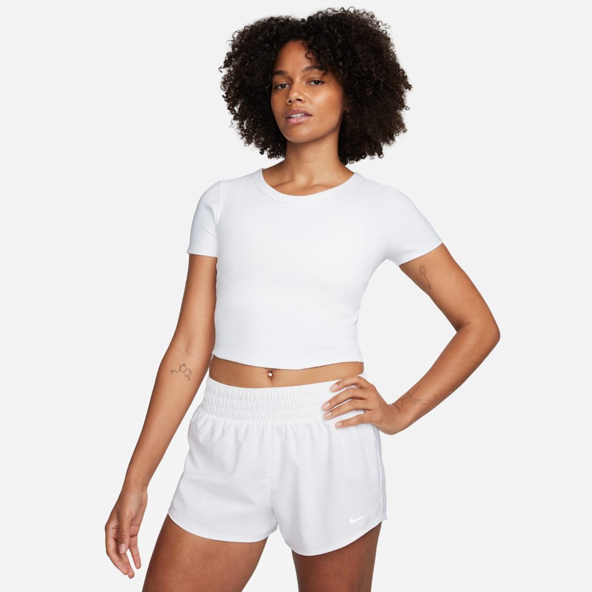 Жіноча футболка NIKE W NK ONE FITTED Dri-FIT SS TOP