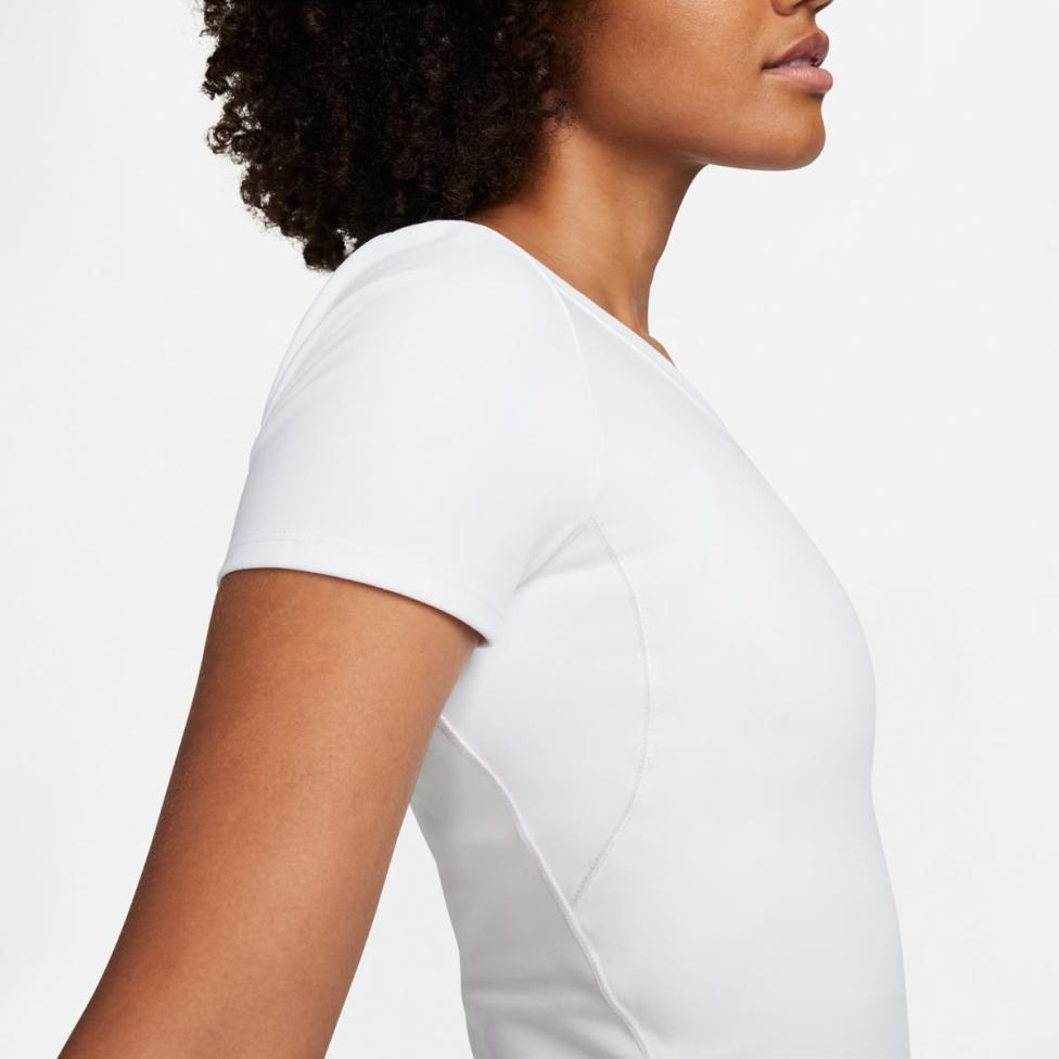Жіноча футболка NIKE W NK ONE FITTED Dri-FIT SS TOP_image_4